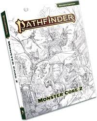 Pathfinder Monster Core 2 (Sketch Cover) 2nd Edition